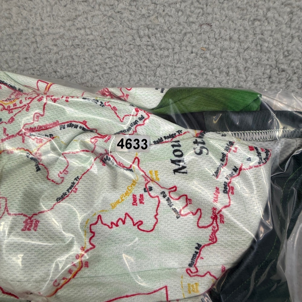Voleer Save Mount Diablo Cycling Jersey 3X Large Green Map 30th Challenge - Picture 8 of 8
